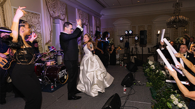 Experience The Live performance at a wedding